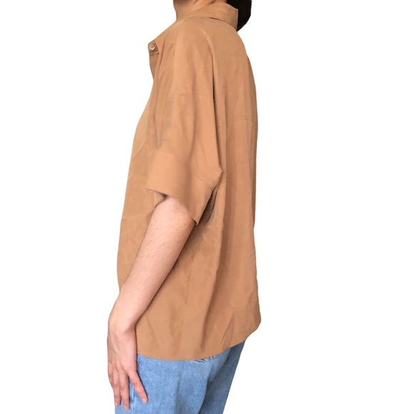 MANGO Casual Short-sleeve Button-down Blouse - Picture 2 of 4